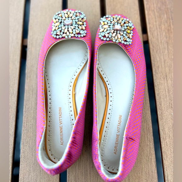 A͙d͙r͙i͙e͙n͙n͙e͙ V͙i͙t͙t͙a͙d͙i͙n͙i͙ Bejeweled Multicolor Flats - Picture 2 of 10